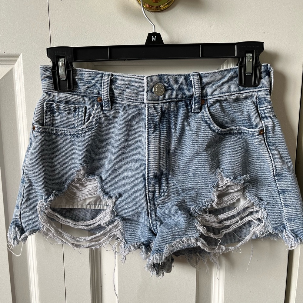 Pacsun light blue shorts